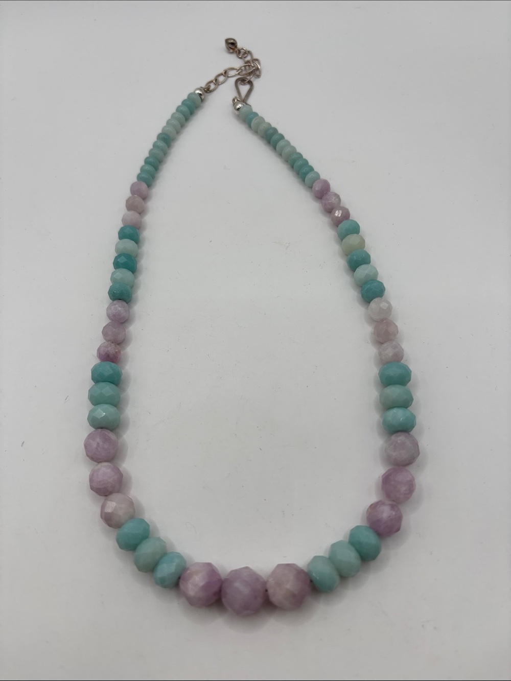 Jay King DTR Blue Pink Kyanite 18-21” Gemstone Necklace
